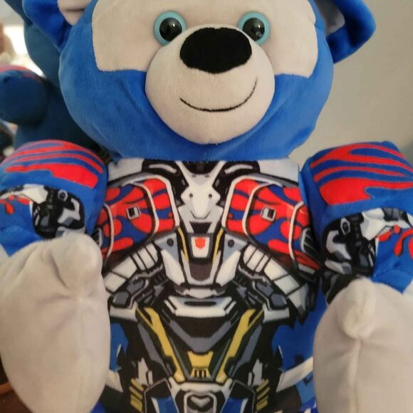 2016 Jolt Transformer Build-A-Bear 18" Moveable Arm Changing Face - Picture 2 of 6